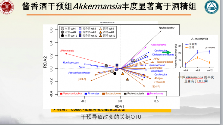 方程：优质酱香酒能调节肠道菌群平衡