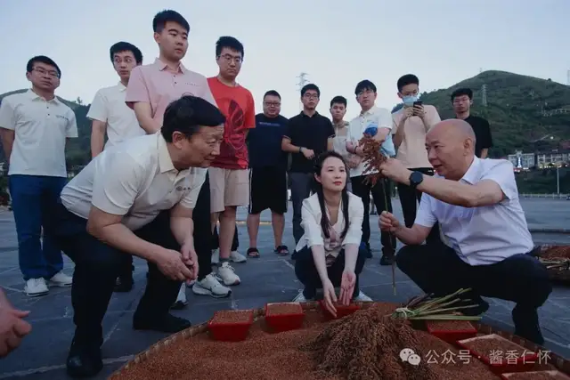 围甲棋手仁怀体验“非遗”高粱归仓(图2)
